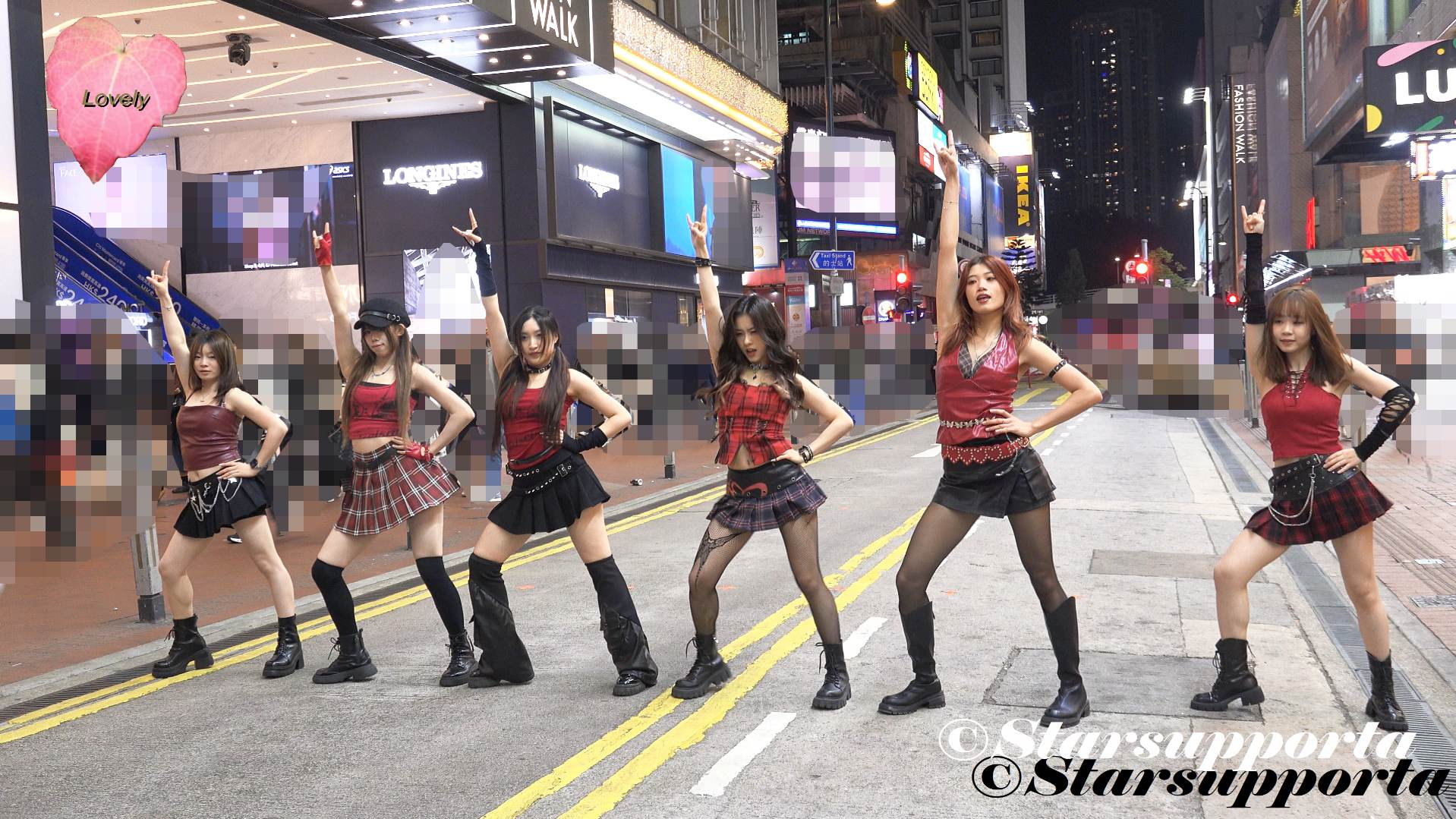 20260122 KPOP dance @ 香港銅鑼灣Casetify對出